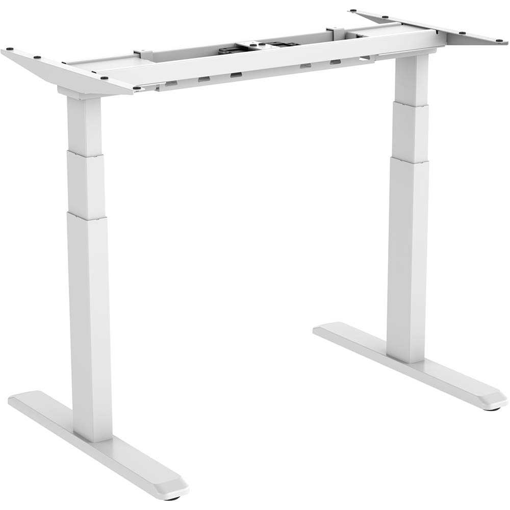 Image for ERGOVIDA EED-623D ELECTRIC SIT-STAND DESK WHITE FRAME ONLY from Challenge Office Supplies