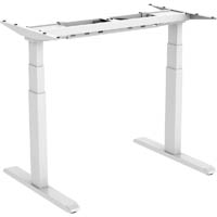 ergovida eed-623d electric sit-stand desk white frame only