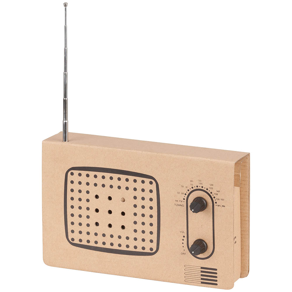 CARDBOARD RADIO CONSTRUCTION KIT |  | 7118721