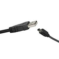 lead usb2.0/480 plug a-plug 5p mini-b 1.8m black