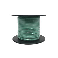 light duty hook-up cable rnd 13x0.12mm roll 25m green