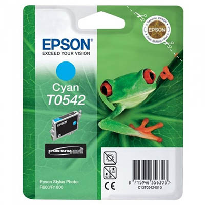 Image for EPSON T0542 INK CARTRIDGE CYAN from Office Heaven