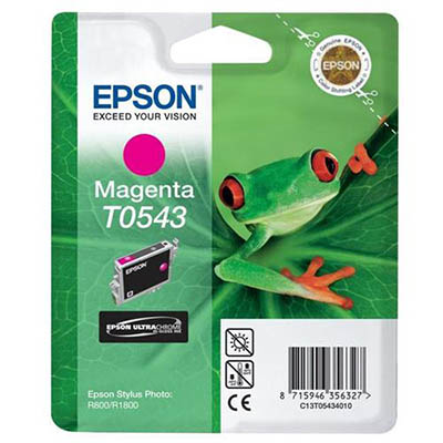 Image for EPSON T0543 INK CARTRIDGE MAGENTA from Second Office