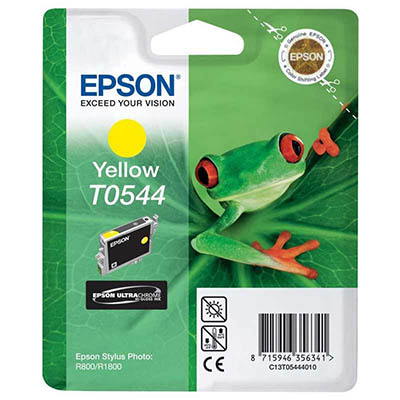 Image for EPSON T0544 INK CARTRIDGE YELLOW from BusinessWorld Computer & Stationery Warehouse