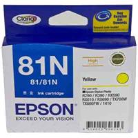 epson 81n ink cartridge high yield yellow