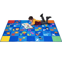 elizabeth richards i love my abc's rug 4 x 3.3m