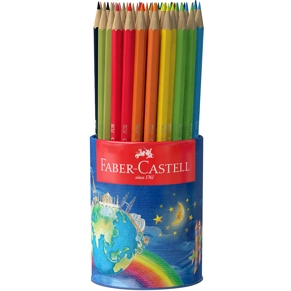 Image for FABER-CASTELL CLASSIC COLOUR PENCILS ASSORTED PACK 72 from Mitronics Corporation