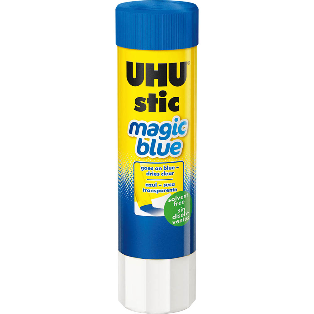 Image for UHU GLUE STICK MAGIC BLUE 8G from Challenge Office Supplies