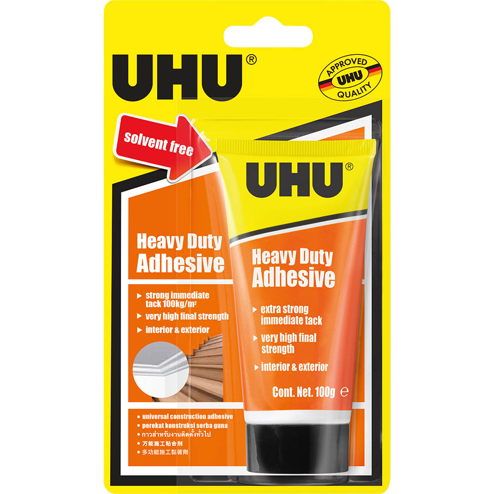 Image for UHU HEAVY DUTY ADHESIVE 100G from That Office Place PICTON
