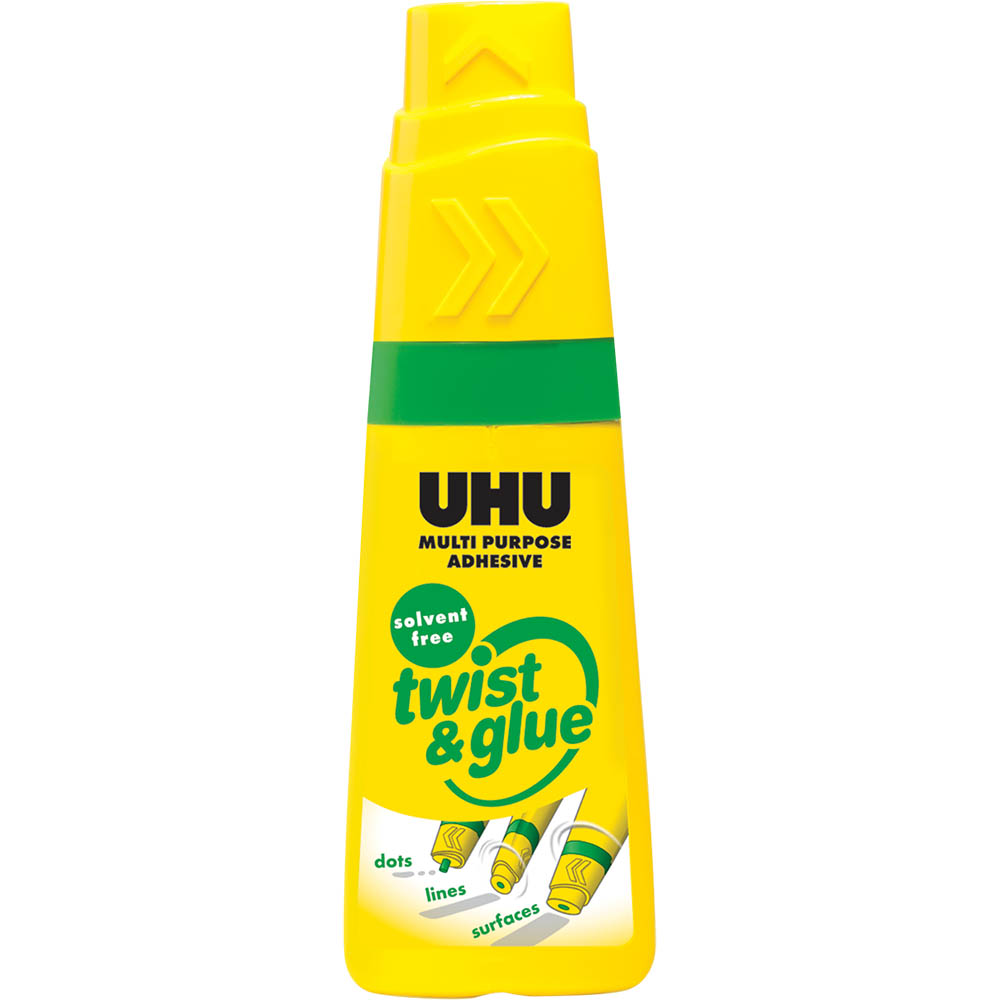 Image for UHU TWIST AND GLUE SOLVENT FREE 35ML from Mercury Business Supplies