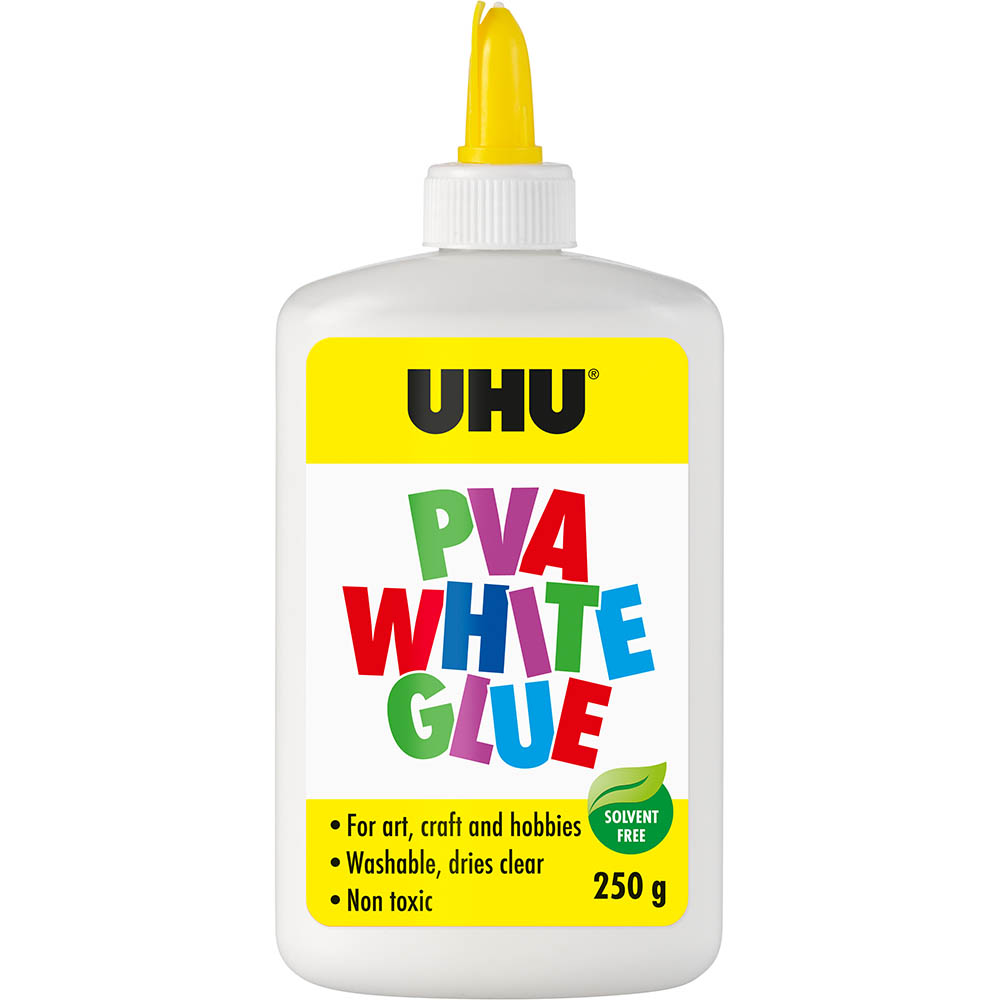Image for UHU WHITE PVA GLUE 250G from Office Heaven