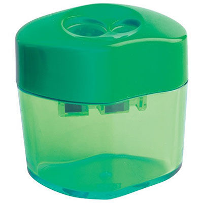 Image for FABER-CASTELL WAVE PENCIL SHARPENER 2-HOLE BARREL from Office Heaven