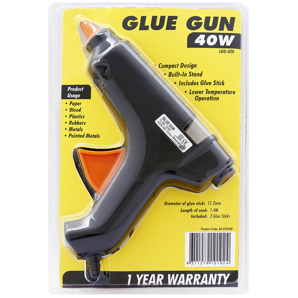 Image for UHU GLUE GUN 40W BLACK from Clipboard Stationers & Art Supplies