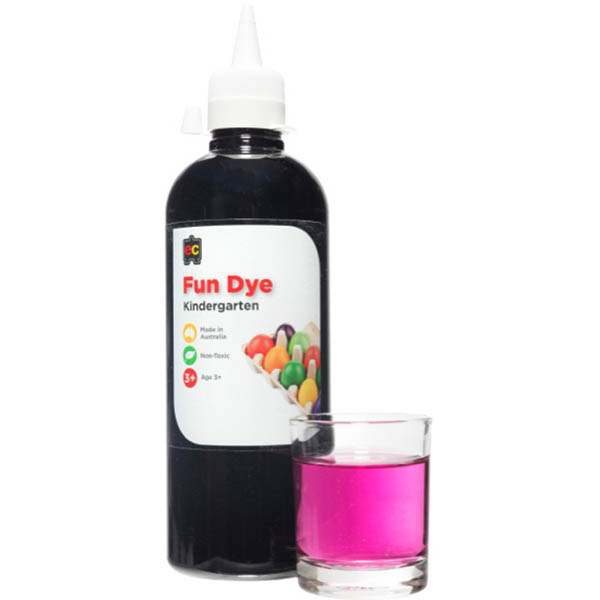 Image for EDUCATIONAL COLOURS KINDERGARTEN FUN DYE 500ML PURPLE from Olympia Office Products