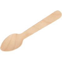 envirochoice wooden teaspoon pack 100