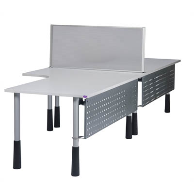 Image for SYLEX ICESCREEN DESK MOUNTED SCREEN 900 X 500MM GREY from Peninsula Office Supplies