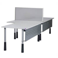 sylex icescreen desk mounted screen 900 x 500mm grey