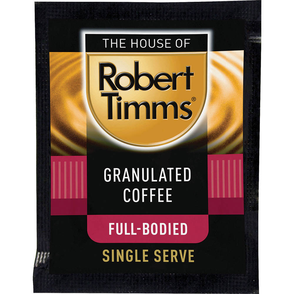 Image for ROBERT TIMMS COFFEE PREMIUM FULL-BODIED SACHET BOX 1000 from Mercury Business Supplies