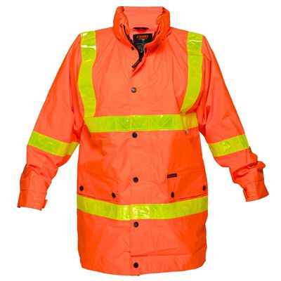 Image for PRIME MOVER MY306 RAIN JACKET WITH MICROPRISM TAPE from Clipboard Stationers & Art Supplies