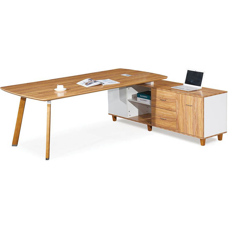 Image for ARBOR EXECUTIVE CORNER WORKSTATION RHS 2200 X 1850 X 720MM AMERICAN WALNUT from Office Heaven