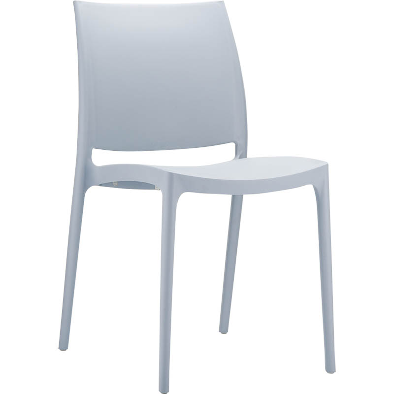 Image for MAYA CHAIR SILVER GREY from Australian Stationery Supplies