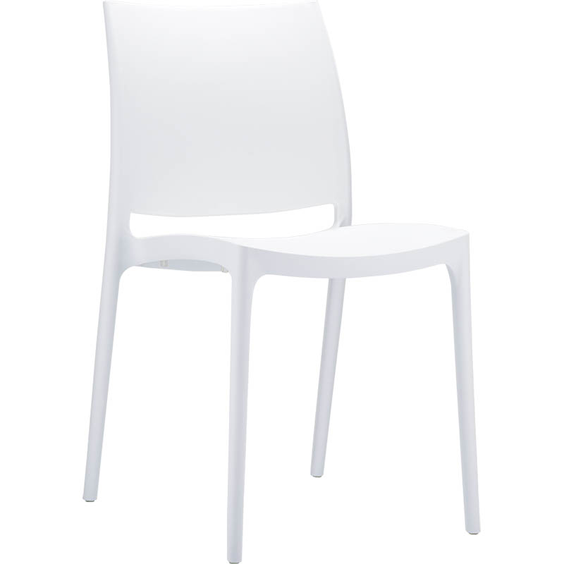 Image for MAYA CHAIR WHITE from BusinessWorld Computer & Stationery Warehouse