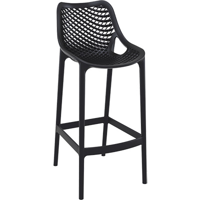 Image for SIESTA AIR BARSTOOL 75 INCH BLACK from Prime Office Supplies