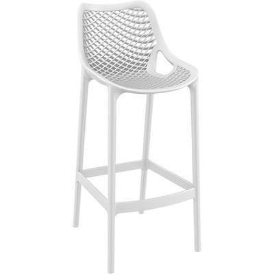 Image for SIESTA AIR BARSTOOL 75 INCH WHITE from York Stationers