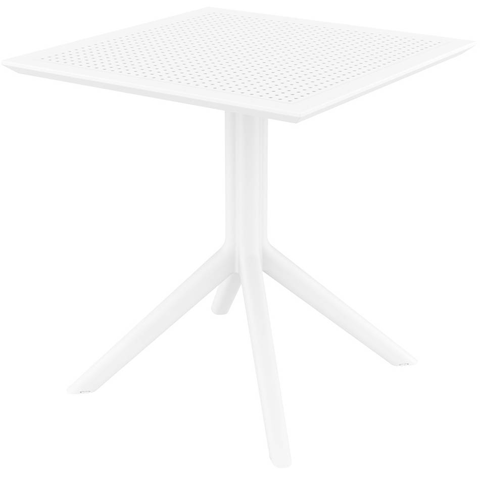 Image for SIESTA SKY TABLE 700 X 700 X 740MM WHITE from Mitronics Corporation