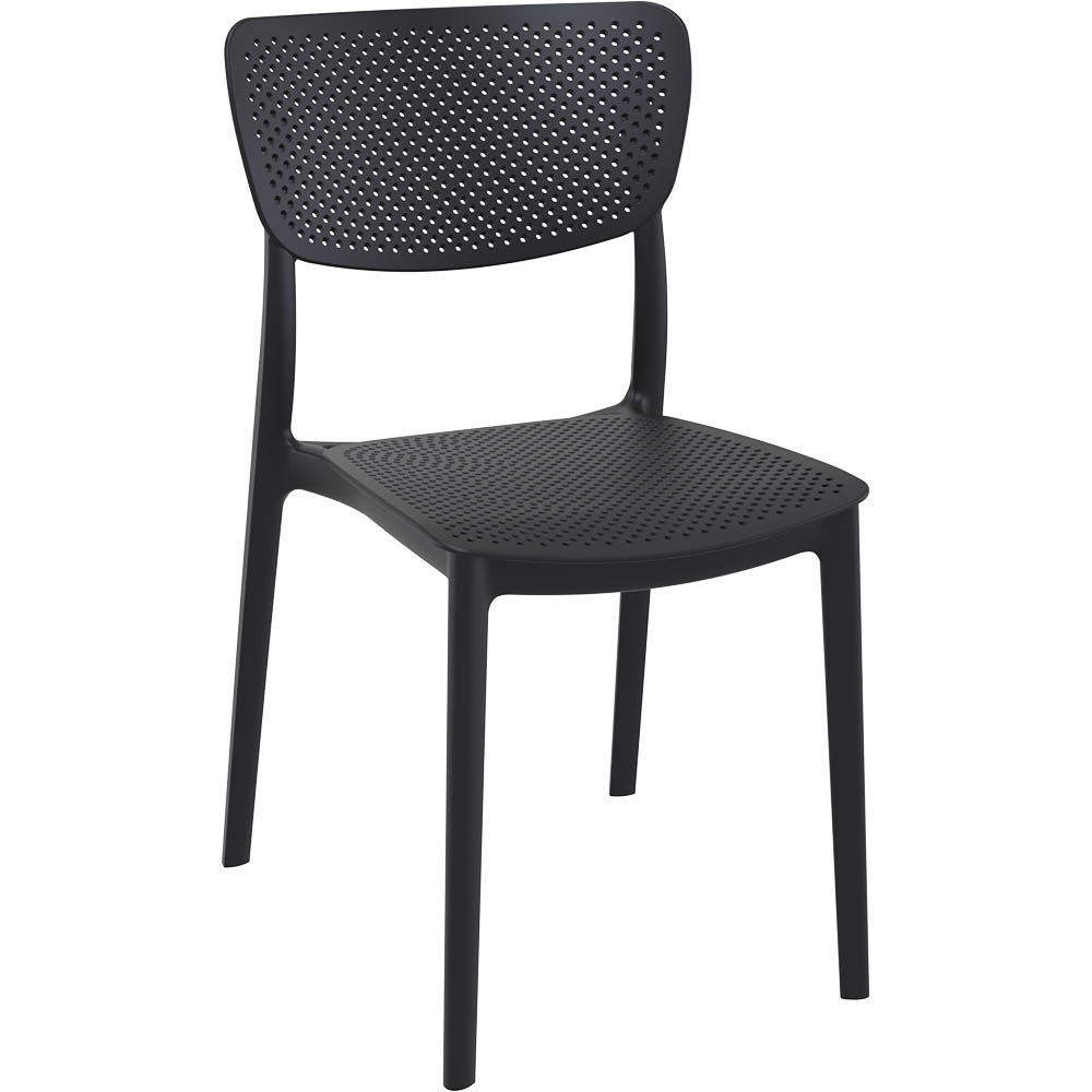 Image for LUCY CHAIR BLACK from Clipboard Stationers & Art Supplies