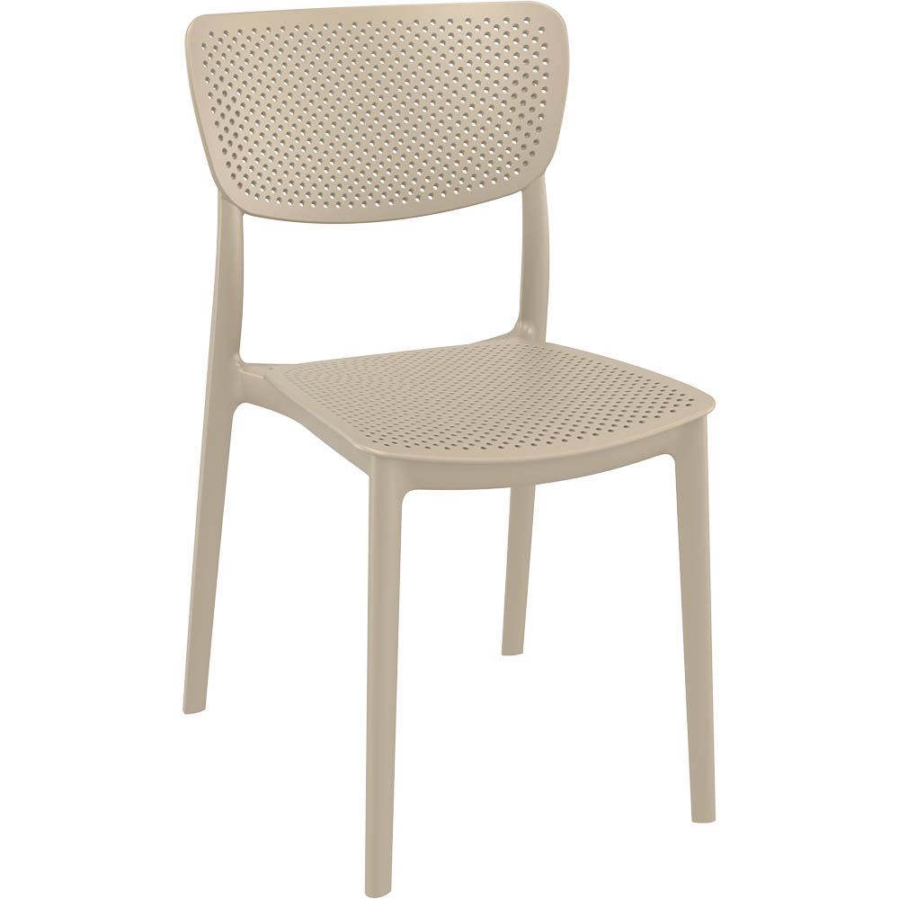 Image for LUCY CHAIR TAUPE from Prime Office Supplies