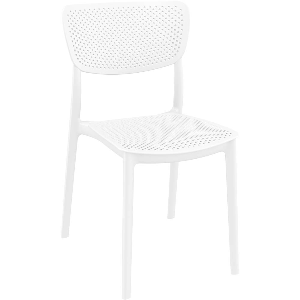 Image for LUCY CHAIR WHITE from Prime Office Supplies