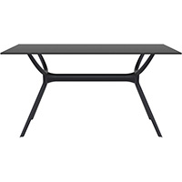 siesta air table 1400 x 800mm black