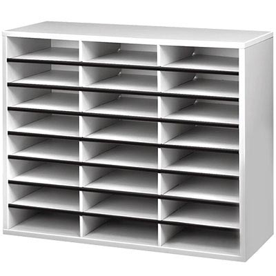 FELLOWES BANKERS BOX LITERATURE SORTER 24 COMPARTMENTS GREY |  | 7003014i