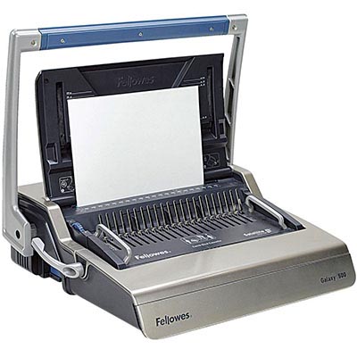 Image for FELLOWES GALAXY 500 MANUAL BINDING MACHINE PLASTIC COMB GREY from Mitronics Corporation
