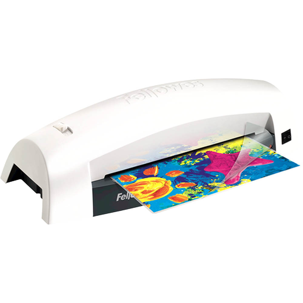 Image for FELLOWES LUNAR PLUS LAMINATOR A4 WHITE/GREY from BusinessWorld Computer & Stationery Warehouse