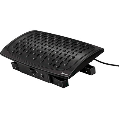 Image for FELLOWES FOOTREST CLIMATE CONTROL PEDI RELIEF BLACK from Office Heaven