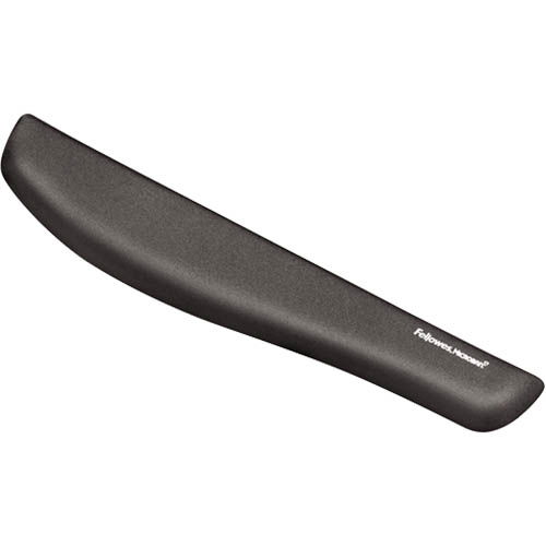 Image for FELLOWES KEYBOARD PALM SUPPORT PLUSH TOUCH MICROBAN MEMORY FOAM GRAPHITE from Australian Stationery Supplies