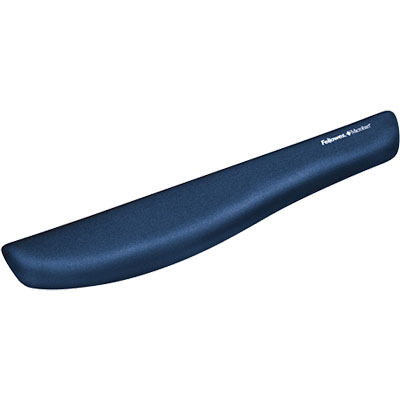Image for FELLOWES PLUSH TOUCH LYCRA KEYBOARD PALM SUPPORT BLUE from York Stationers