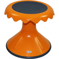 sylex bloom stool 310mm high orange