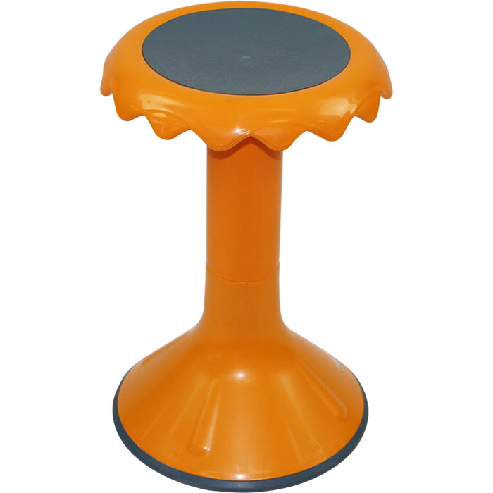 Image for SYLEX BLOOM STOOL 520MM HIGH ORANGE from York Stationers