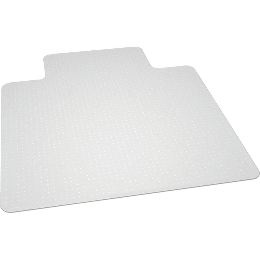 Image for SYLEX CHAIRMAT VINYL KEYHOLE MEDIUM PILE CARPET 1140 X 1350MM from BusinessWorld Computer & Stationery Warehouse