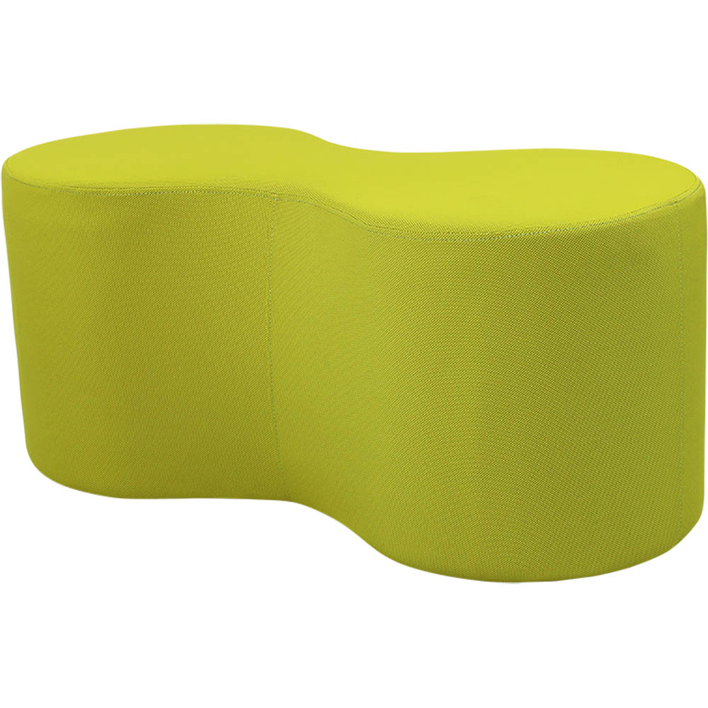 Image for SYLEX LAVA LOUNGE CHAIR DOUBLE SHAPE GREEN from Merv's Stationery