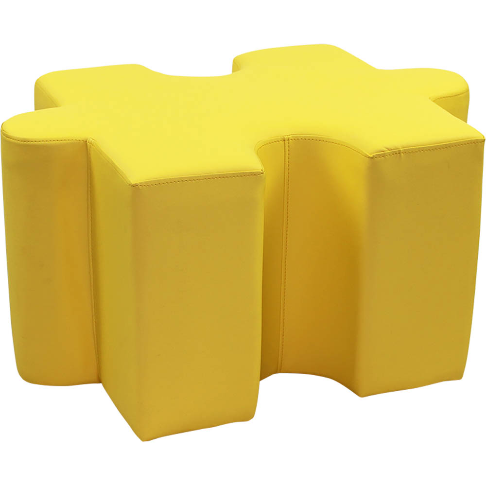 Image for SYLEX PUZZLE OTTOMAN 850 X 580 X 460MM YELLOW from ALLBIZ Office Supplies