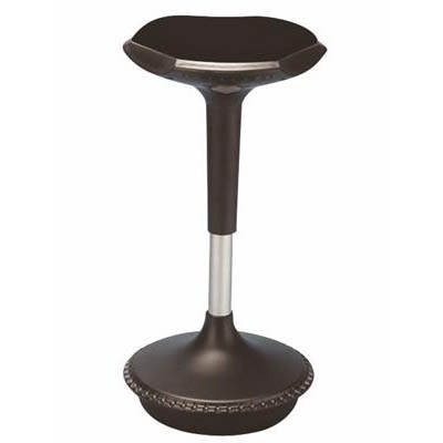 Image for SYLEX PERCH STOOL BLACK from ALLBIZ Office Supplies