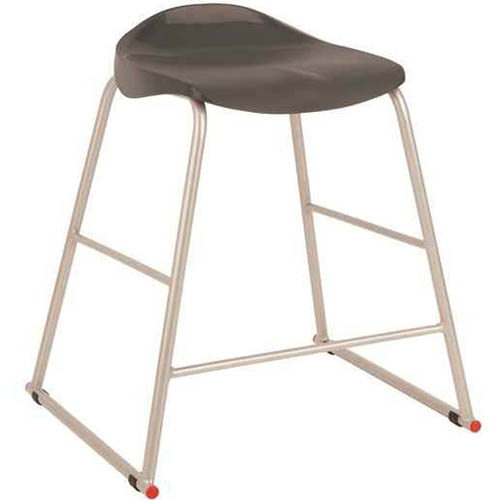 Image for SYLEX TRACT STOOL 650MM HIGH CHARCOAL from Office Heaven