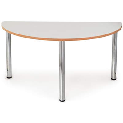 Image for QUORUM GEOMETRY MEETING TABLE HALF ROUND 1500MM from Prime Office Supplies