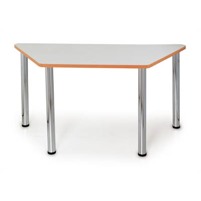 Image for QUORUM GEOMETRY MEETING TABLE TRAPEZOID 1500 X 750MM from Mitronics Corporation