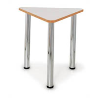 quorum geometry meeting table 60 degree triangle 750mm