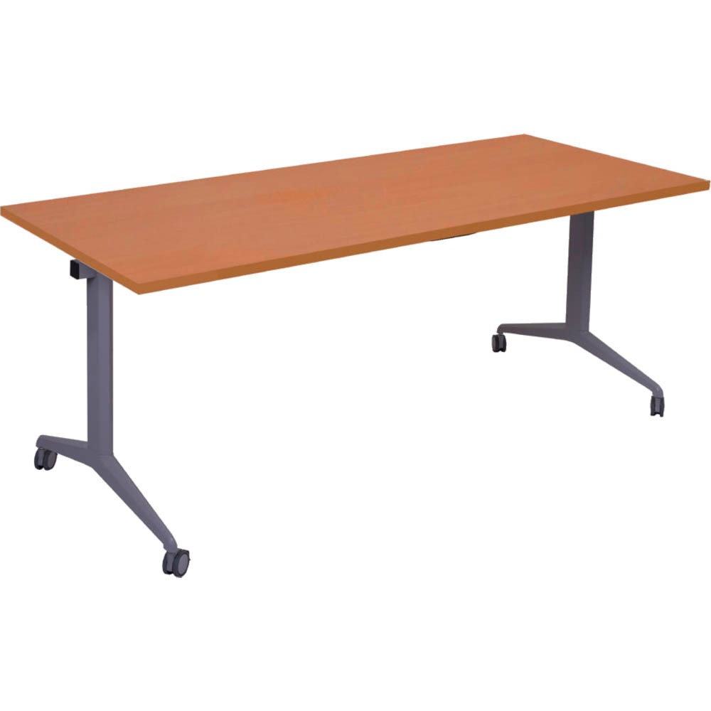 Image for RAPIDLINE FLIP TOP TABLE 1500 X 750MM CHERRY from Memo Office and Art